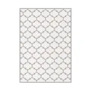 TEPPI WOOKECE304 matta med mönster, rektangulär - flerfärgad polyester (180x280)