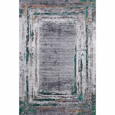 TEPPI Woopamuk020 mönstrad matta, rektangulär - flerfärgad bomull och polyester (160x230)