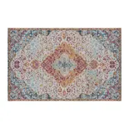 TEPPI Woopamuk176 mönstrad matta, rektangulär - flerfärgad bomull och polyester (180x280)