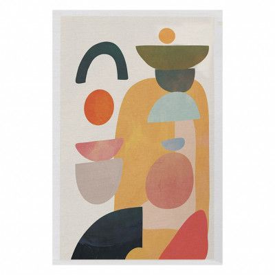 TEPPI Woopamuk272 mönstrad matta, rektangulär - flerfärgad bomull och polyester (1800x280)