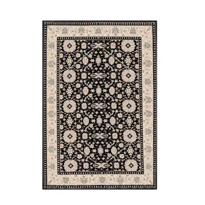 TEPPI WOOSONIL006 mönstrad matta, rektangulär - flerfärgad bomull (160x230)