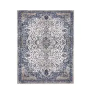 TEPPI WOOSONIL066 mönstrad matta, rektangulär - flerfärgad bomull (160x230)