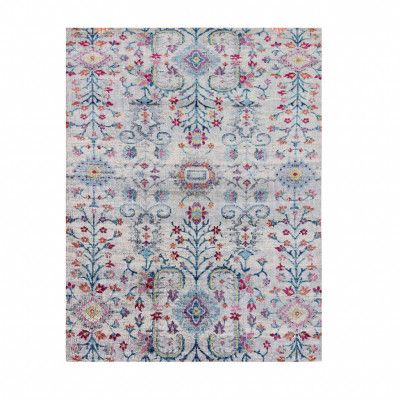 TEPPI WOOSONIL107 mönstrad matta, rektangulär - flerfärgad bomull (160x230)