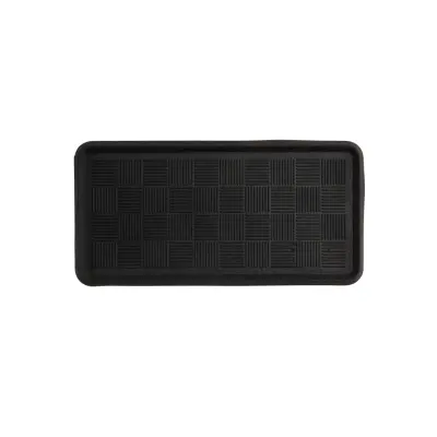VENTURE DESIGN Gösta Matta Gösta Gummi - 45*75- -Rektangulär-Svart