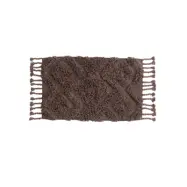 VENTURE DESIGN Hilma Matta Hilma Bomull - 50*80- -Rektangulär-Brun