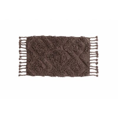 VENTURE DESIGN Hilma Matta Hilma Bomull - 50*80- -Rektangulär-Brun