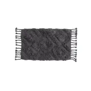 VENTURE DESIGN Hilma Matta Hilma Bomull - 50*80- -Rektangulär-Mörkgrå