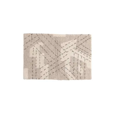 VENTURE DESIGN Lorentz Matta Lorentz Bomull - 60*90- -Rektangulär-Elfenben/Taupe