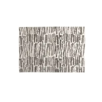 VENTURE DESIGN Milos Matta Milos Mikropolyester - 290*200- -Rektangulär-Vit/Grå
