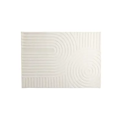 VENTURE DESIGN Nikita Matta Nikita Poly-cotton Canvas - 230*160- -Rectangular-White