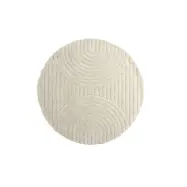 VENTURE DESIGN Niklas Matta Niklas Polyester - 200*200- -Rund-Vit