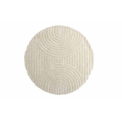 VENTURE DESIGN Niklas Matta Niklas Polyester - 200*200- -Rund-Vit