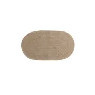 VENTURE DESIGN Oliver Matta Oliver Jute - 50*90- -Oval -Natur