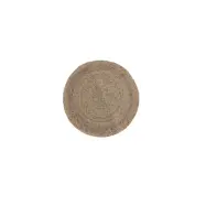 VENTURE DESIGN Oliver Matta Oliver Jute - 60*60- -Rund-Natur