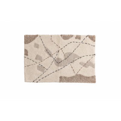 VENTURE DESIGN Paul Matta Paul Cotton - 60*90- -Rektangulär-Elfenben/Brun/Grå