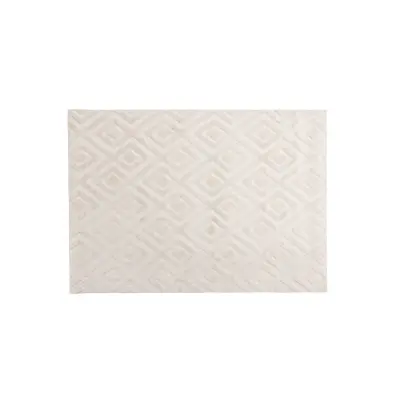 VENTURE DESIGN Pia Matta Pia Polyester Shaggy - 230*160- -Rektangulär-Vit