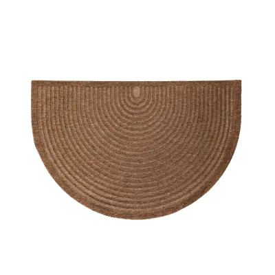 VENTURE DESIGN Teodor Matta Teodor 50% Gummi 50%PP - 60*90- -Rektangulär-Natur/Svart