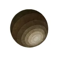 Verpan - Luna Matta Ø120 Mörk Green