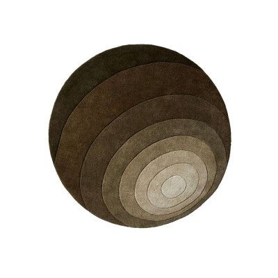 Verpan - Luna Matta Ø120 Mörk Green