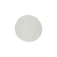 VIND COLLECTION Dahliawool matta, rund - vit ull (Ø200)