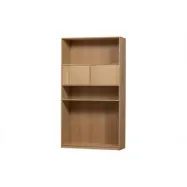 VTWONEN Modulärtöverskåp, m. 2 tryck för attöppna dörrar och hyllor - naturlig matt ekfaner (110x40)