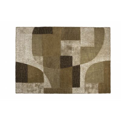 WHITE LABEL LIVING Matta Silvan 200X300 Olivgrön