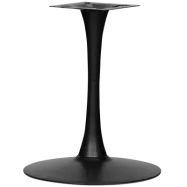 WOOOD BISTRO TRUMPETBEN METALLBEN MATTA SVART 72xØ60CM