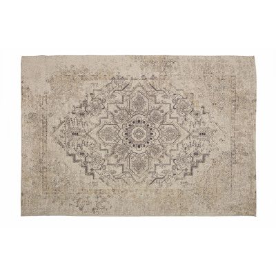 WOOOD Eric matta, med bohemiskt tryck, rektangulär - flerfärgad polyester och bomull (170x240)