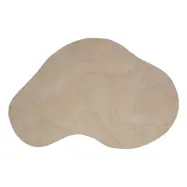 WOOOD EXKLUSIV Alya matta, ekologisk - mjölkpolyester (170x240)