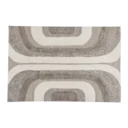 WOOOD Moro Matta Ull/Bomull Gråvit 170X240 Cm