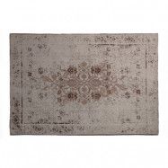 WOOOD Ren matta, rektangulär - flerfärgad polyester och bomull med bohemiskt tryck