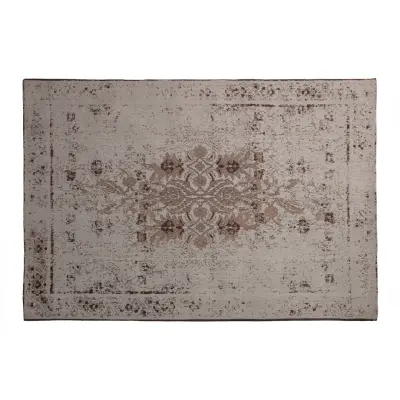 WOOOD Ren matta, rektangulär - flerfärgad polyester och bomull med bohemiskt tryck