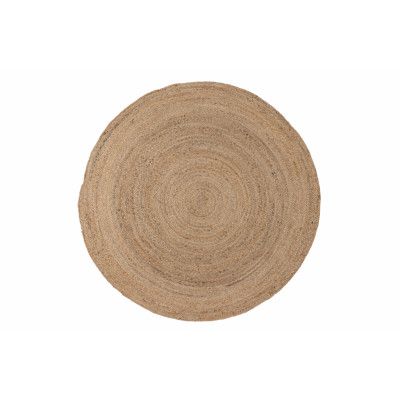 WOOOD Ross matta, rund naturjute (Ø150)