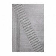 Woud Kyoto matta grå 200x300 cm