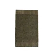 Woud - Rombo Matta 170x140 White/Moss Green