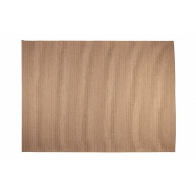 ZUIVER Waves matta, rektangulär - lax orange ull (170x240)