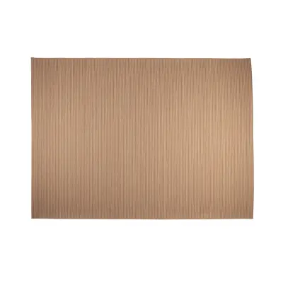 ZUIVER Waves matta, rektangulär - lax orange ull (170x240)