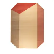 ZUIVER Harmony matta, med m&ouml;nster - Toscana och rosa decolan