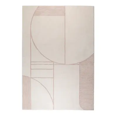 ZUIVER Matta Bliss 240x345 Natur/Rosa