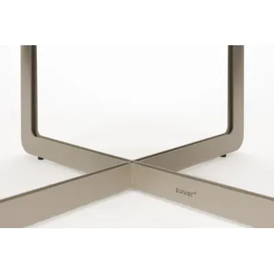 ZUIVER Soffbord Mitt Runt Beige