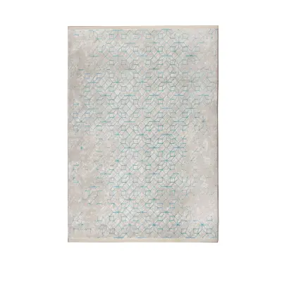 ZUIVER Yenga matta med mönster - Breeze flerfärgad polypropen