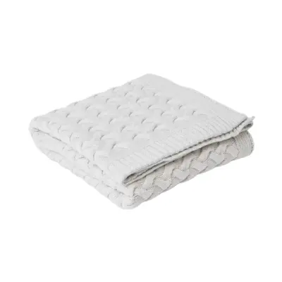 Barnpläd Sigrid 75x100 Gråmelange