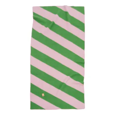 Pläd Minola 130x260 Rosa /Grön