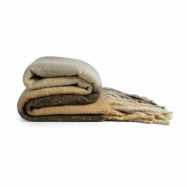 Byon Check pläd Mixed beige