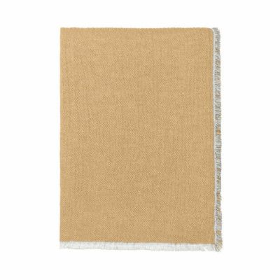 ELVANG Pläd Thyme 130x180 gul