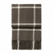 Elvang Denmark Tartan pläd 130x190 cm Mocca