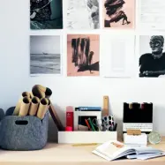 Förvaringsbox Restore Filt Grå