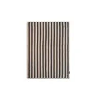 ferm LIVING - Grand Quilted Blanket Sand/Black