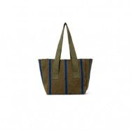 ferm LIVING - Yard Picnic Bag Olive/Bright Blue