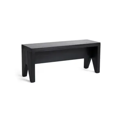 HAY - Manolito pall, furu svart, 60 x 20 x 25 cm